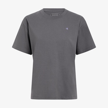  Calvin Klein Kadın Gri T-Shirt