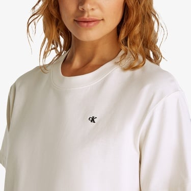  Calvin Klein Graphic Kadın Beyaz T-Shirt