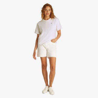  Calvin Klein Graphic Kadın Beyaz T-Shirt