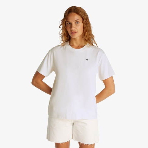  Calvin Klein Graphic Kadın Beyaz T-Shirt