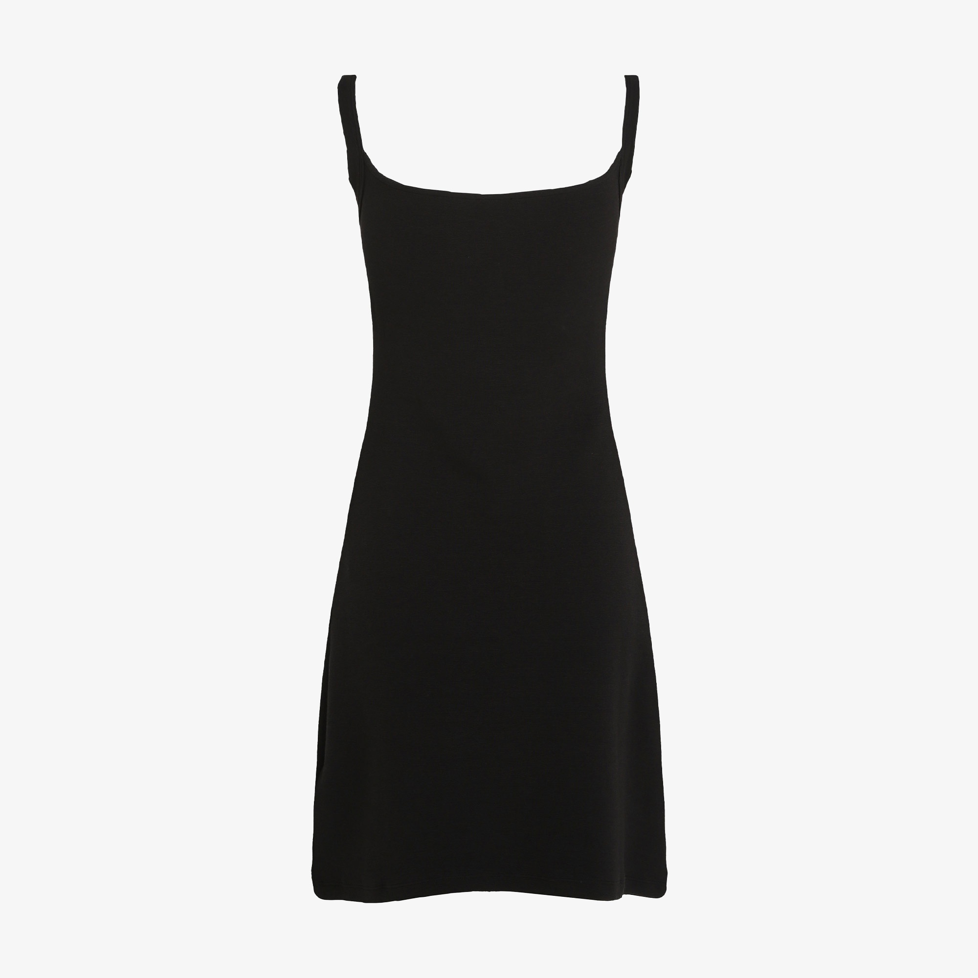 Calvin Klein Soft Flare Kadın Siyah Elbise