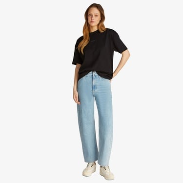  Calvin Klein Kadın Siyah T-Shirt