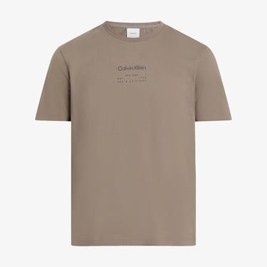  Calvin Klein Erkek Gri T-Shirt