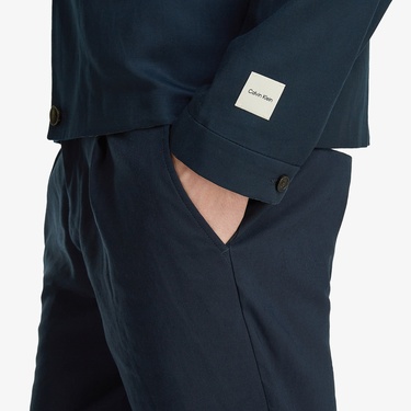  Calvin Klein Erkek Mavi Ceket