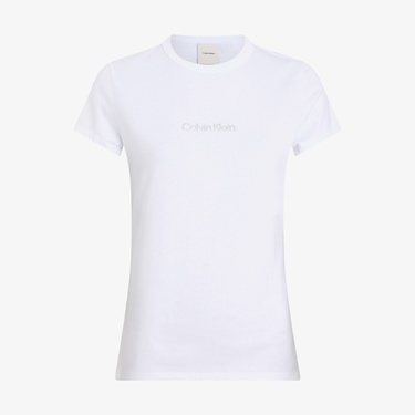  Calvin Klein Kadın Beyaz T-Shirt