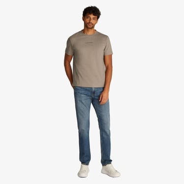  Calvin Klein Erkek Gri T-Shirt