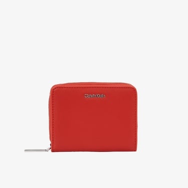  Calvin Klein Medium Kadın Kırmızı Cüzdan