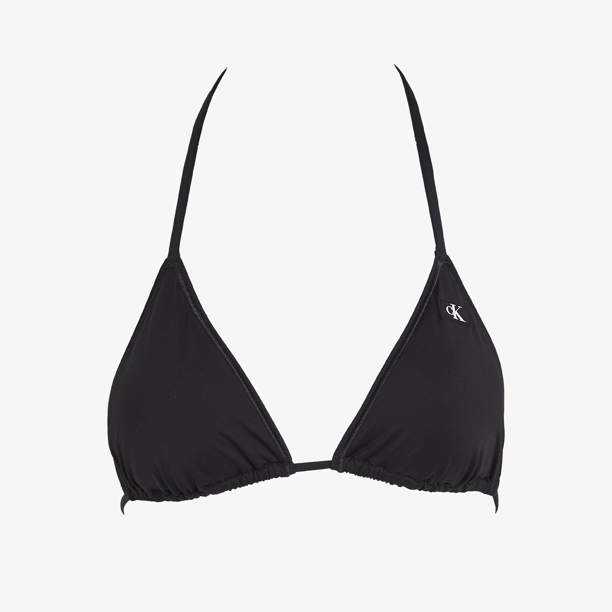 Calvin Klein Üçgen Kadın Siyah Bikini Üstü