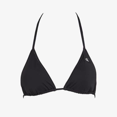  Calvin Klein Üçgen Kadın Siyah Bikini Üstü