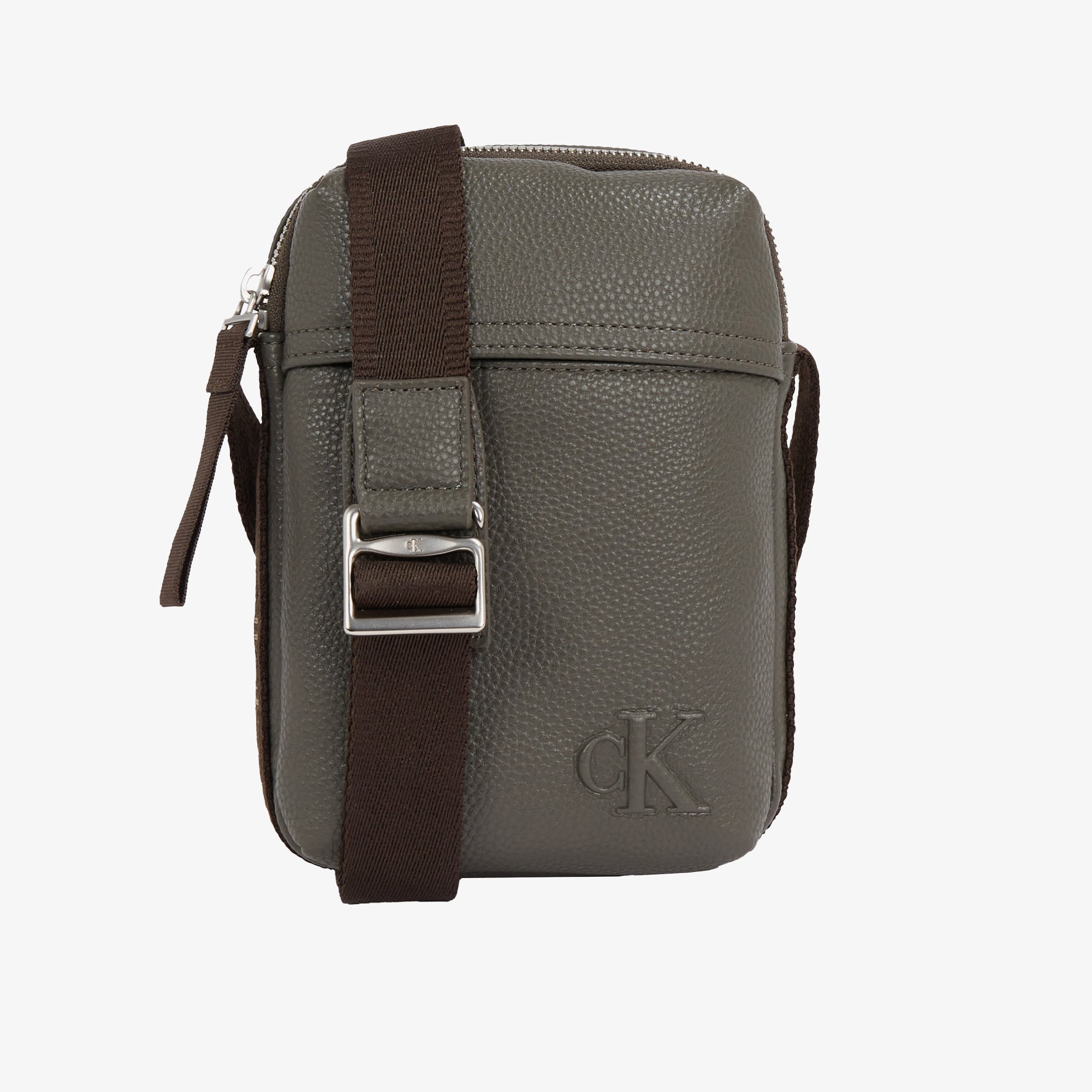  Calvin Klein Cargo Reporter S Erkek Gri El Çantası