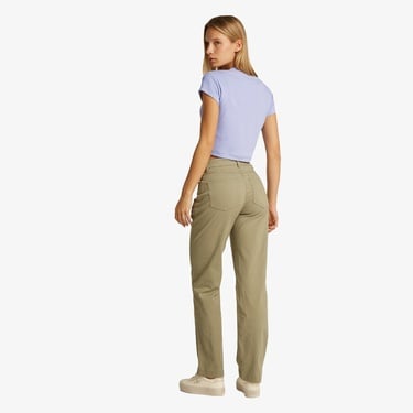  Calvin Klein Monogram Kadın Mor T-Shirt