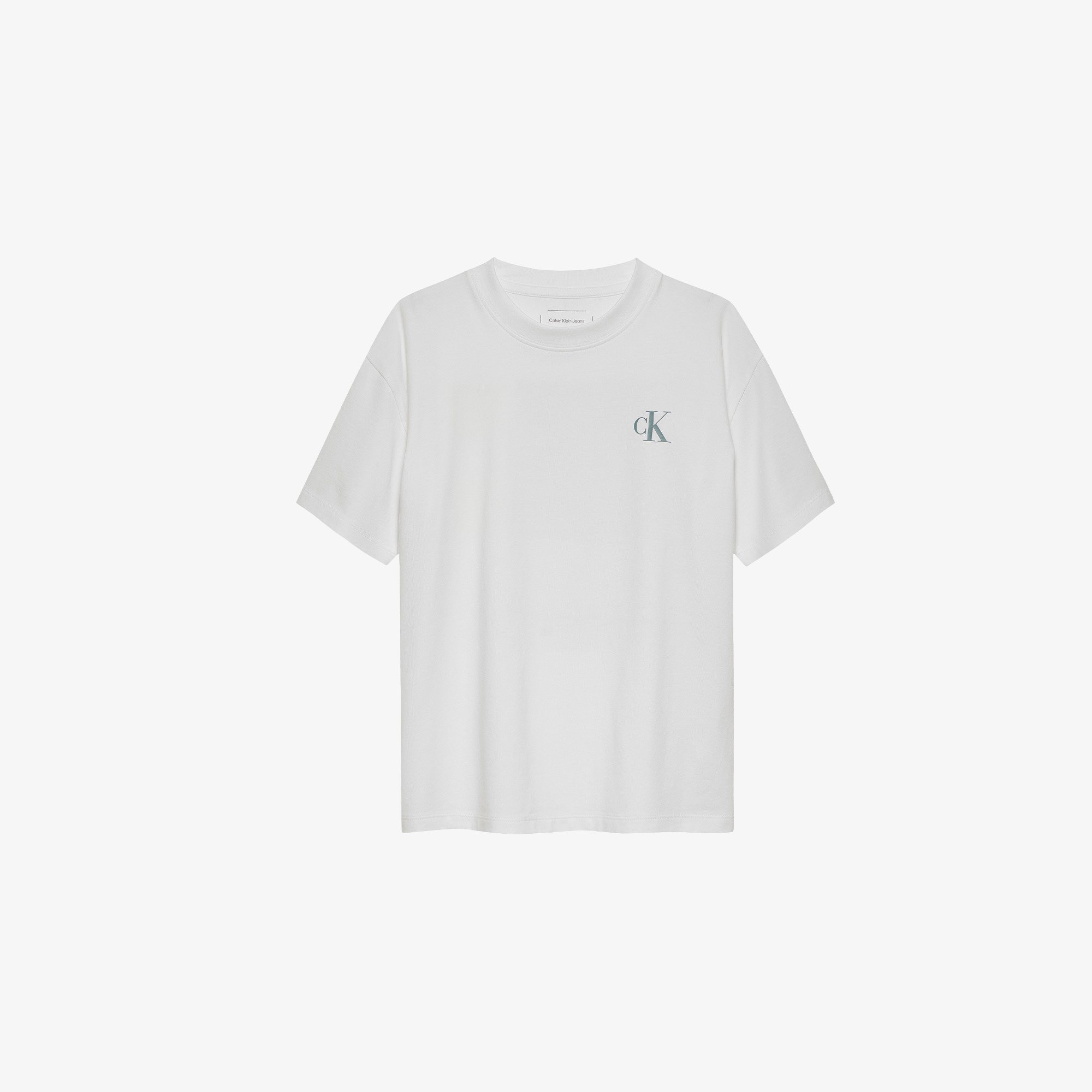 Calvin Klein J12 Miami Backprint Çocuk Beyaz T-Shirt