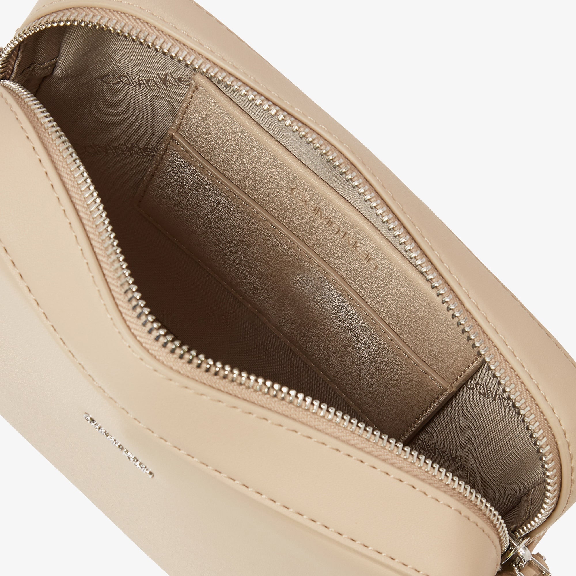 Calvin Klein Must Small Camera Kadın Bej El Çantası