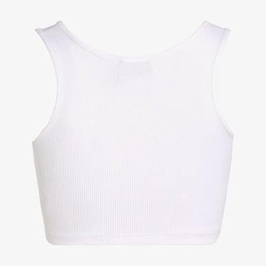  Calvin Klein Label Kadın Beyaz Bra