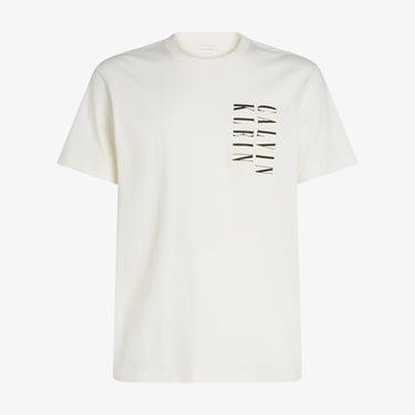  Calvin Klein Erkek Beyaz T-Shirt