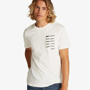  Calvin Klein Erkek Beyaz T-Shirt