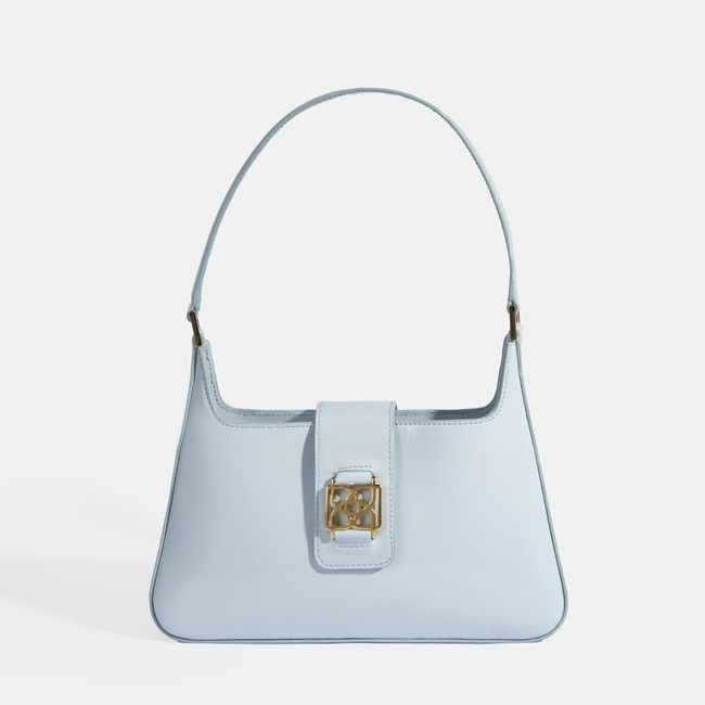  Mavi Kadın Deri Omuz Çantası