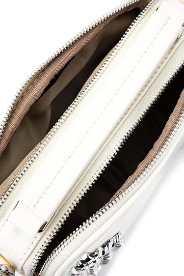  Tamer Tanca Kadın Vegan Beyaz Omuz Çanta