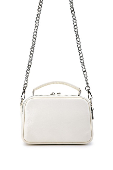  Tamer Tanca Kadın Vegan Beyaz Omuz Çanta