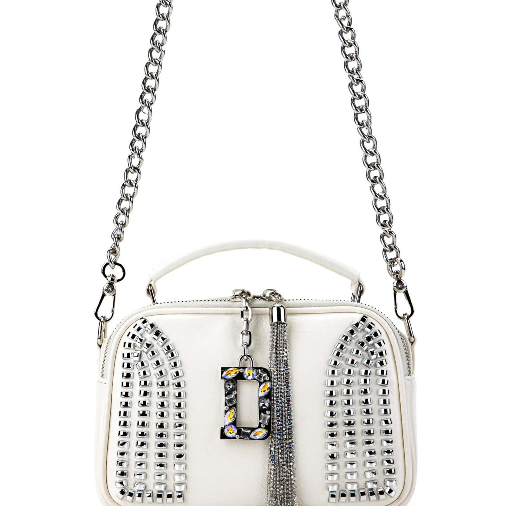 Tamer Tanca Kadın Vegan Beyaz Omuz Çanta