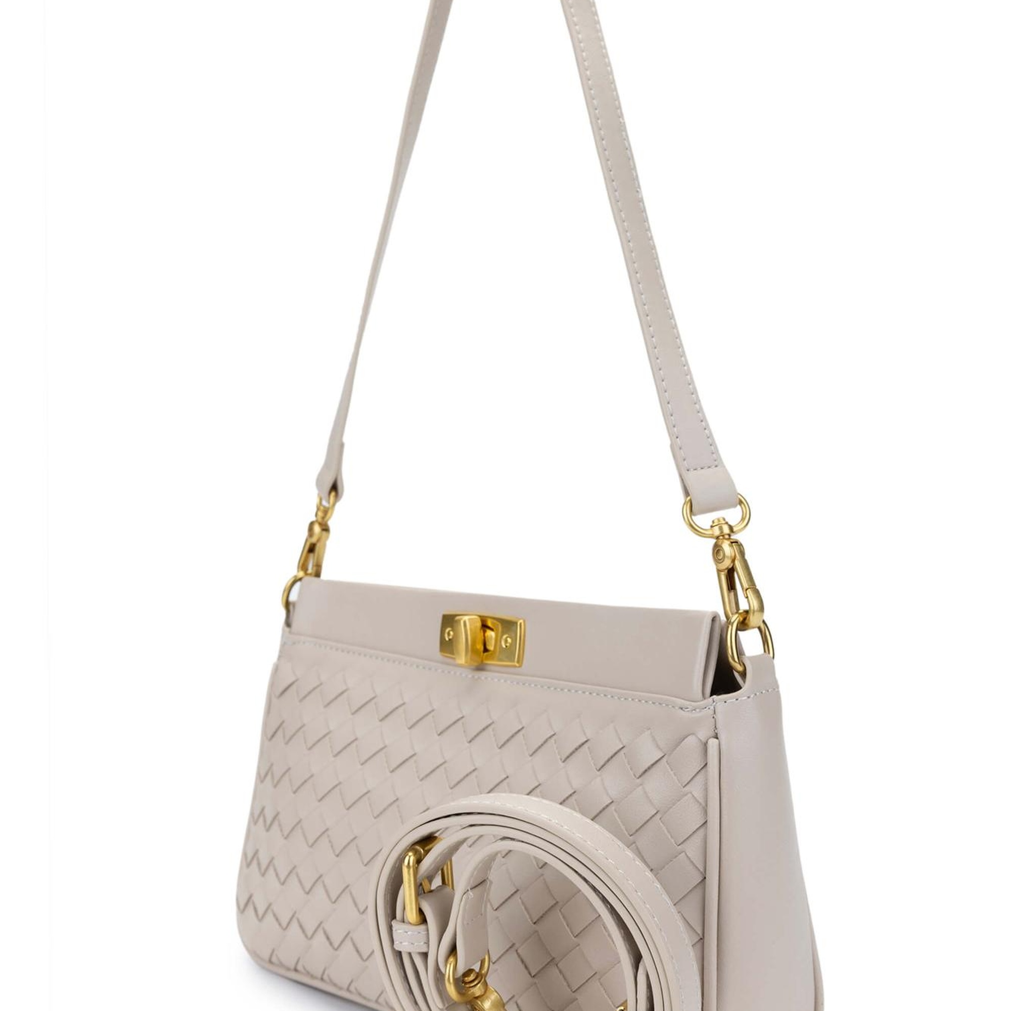 Tamer Tanca Kadın Vegan Bej Omuz Çanta