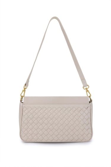  Tamer Tanca Kadın Vegan Bej Omuz Çanta