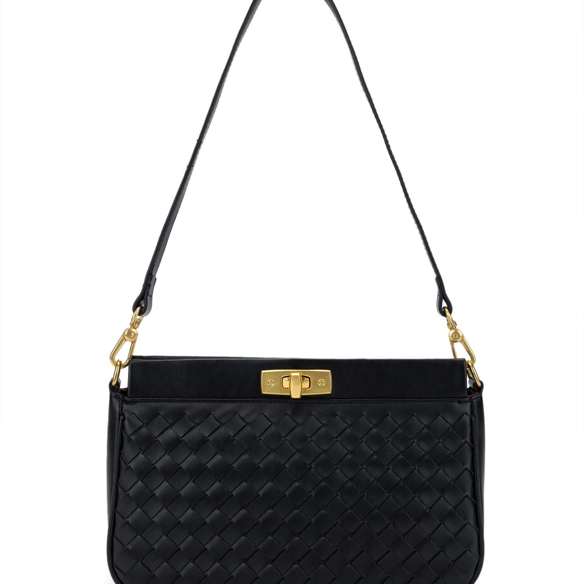 Tamer Tanca Kadın Vegan Siyah Omuz Çanta