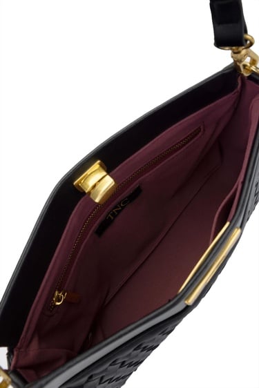  Tamer Tanca Kadın Vegan Siyah Omuz Çanta