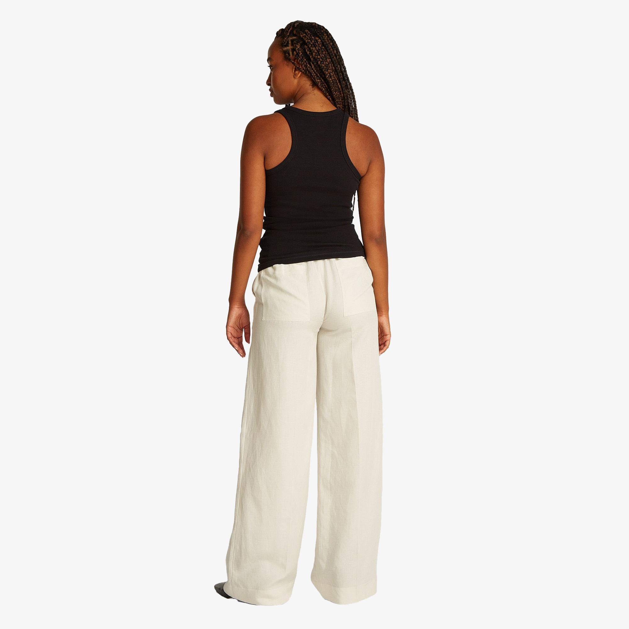 Calvin Klein Graphic Slim Kadın Siyah Kolsuz T-Shirt