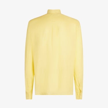  Tommy Hilfiger Pigment Dyed Li Solid Erkek Sarı Gömlek