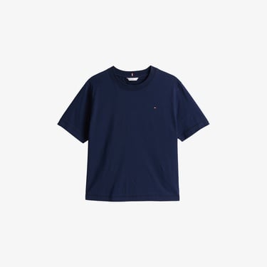  Tommy Hilfiger Modern Relaxed C-Nk Kadın Lacivert T-Shirt