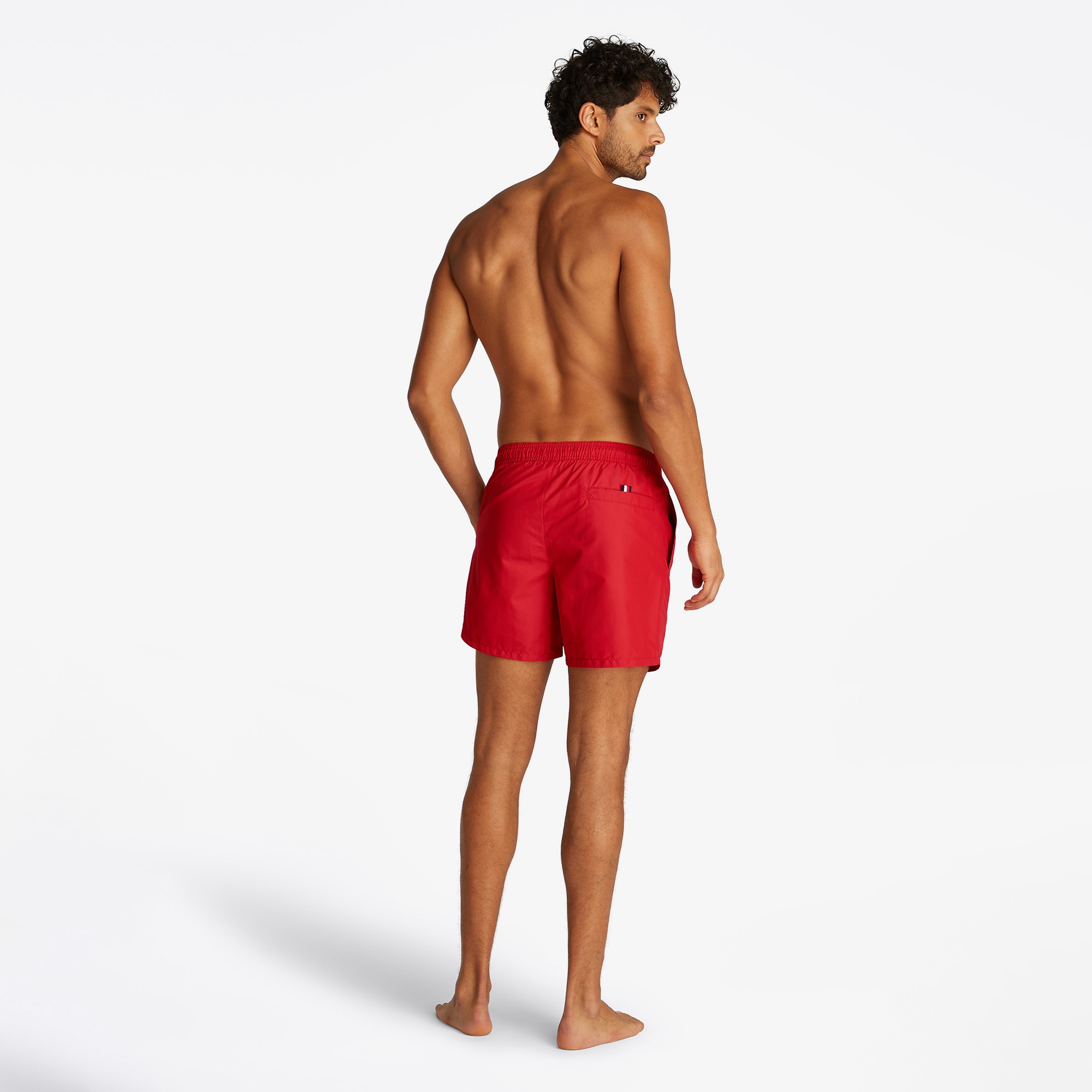 Tommy Hilfiger Medium Drawstring Erkek Kırmızı Mayo