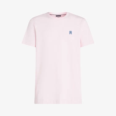  Tommy Hilfiger Monogram Imd Erkek Pembe T-Shirt