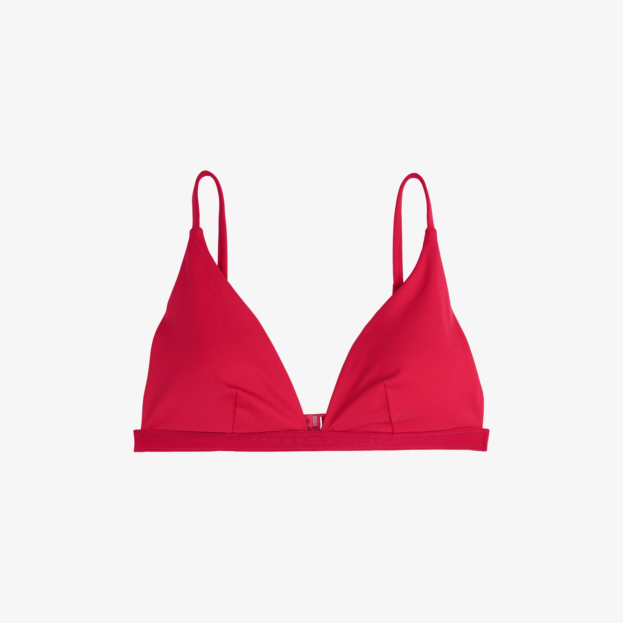 Tommy Hilfiger Triangle Fixed Rp Kadın Pembe Bikini Üstü