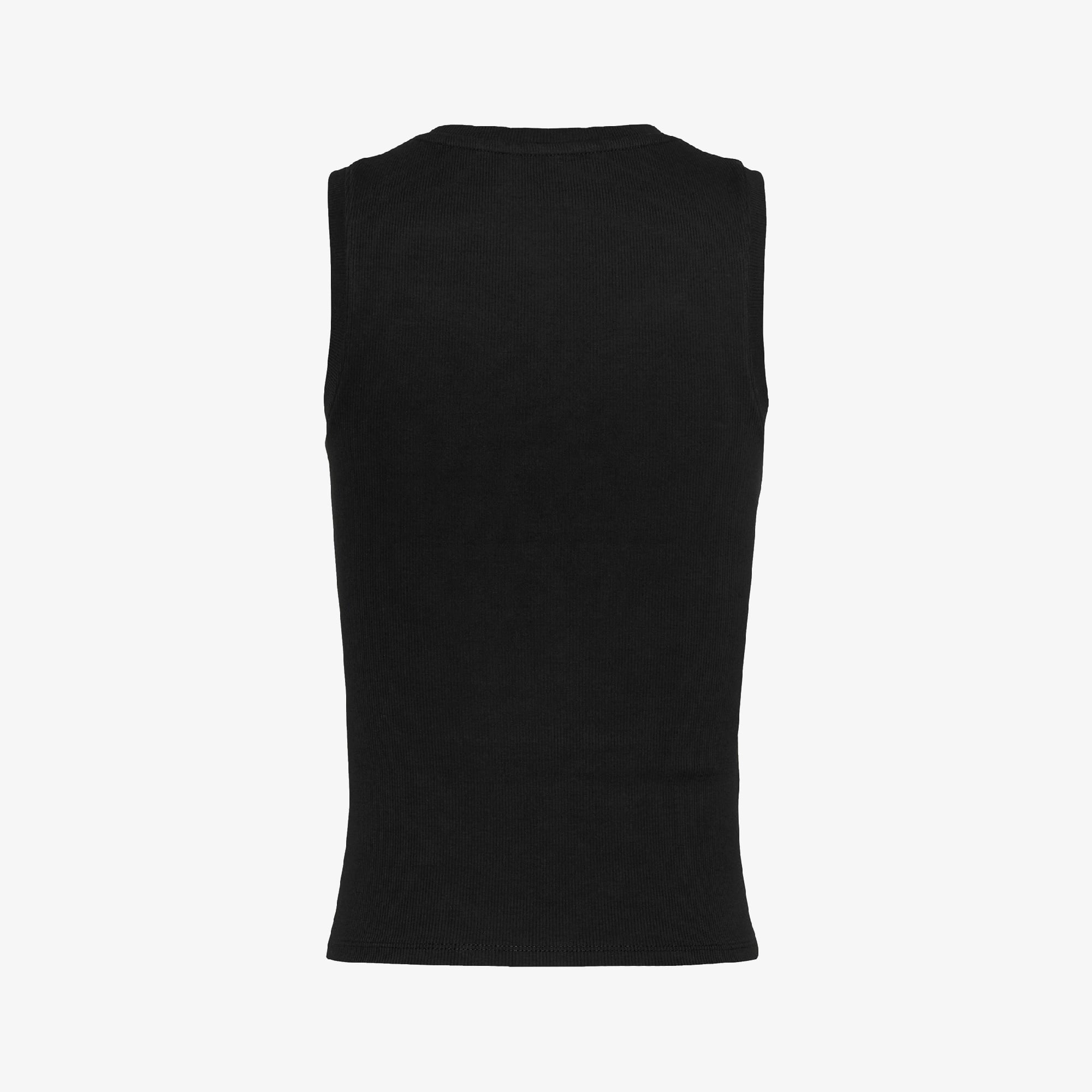 Tommy Jeans Essential Rib Tank Kadın Siyah Kolsuz T-Shirt