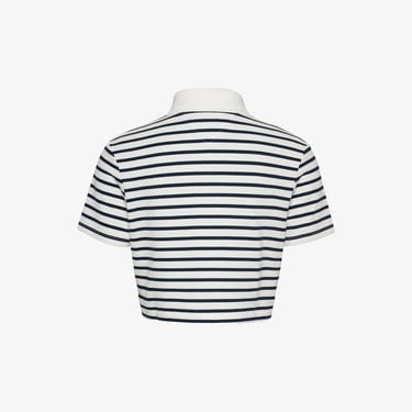  Tommy Jeans Crp Badge Kadın Beyaz Polo