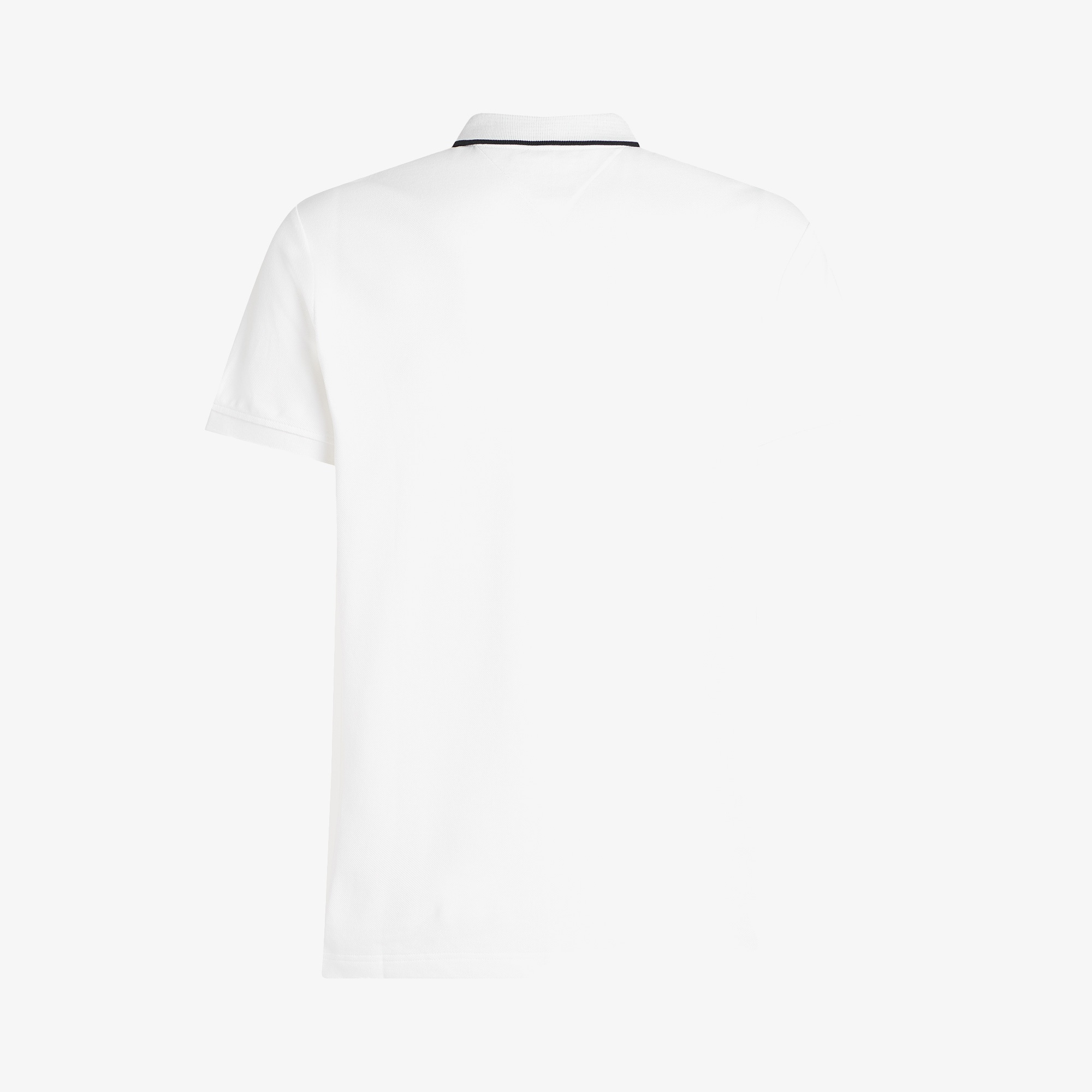 Tommy Hilfiger Left Chest Graphic Reg Erkek Beyaz Polo