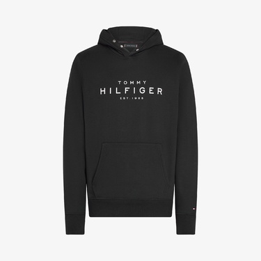  Tommy Hilfiger Erkek Siyah Sweatshirt