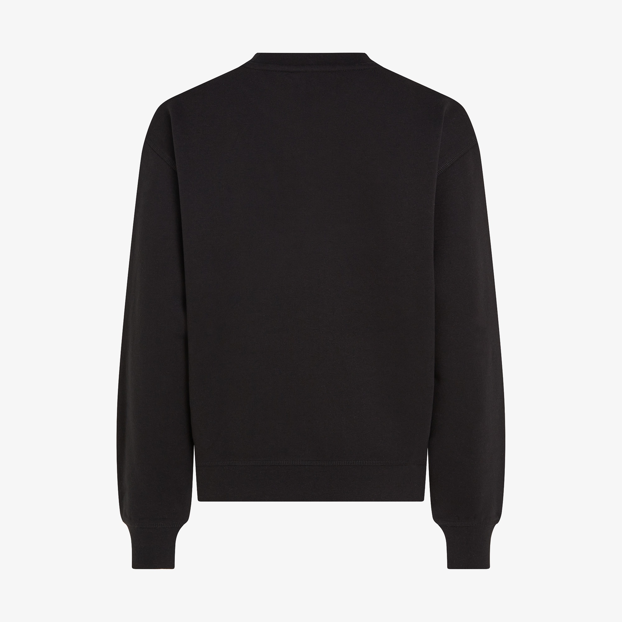 Tommy Hilfiger Reg Flag On Chest Kadın Siyah Sweatshirt