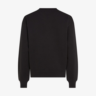  Tommy Hilfiger Reg Flag On Chest Kadın Siyah Sweatshirt