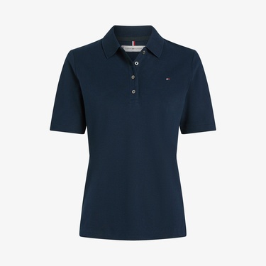  Tommy Hilfiger 1985 Reg Pique Kadın Lacivert Polo