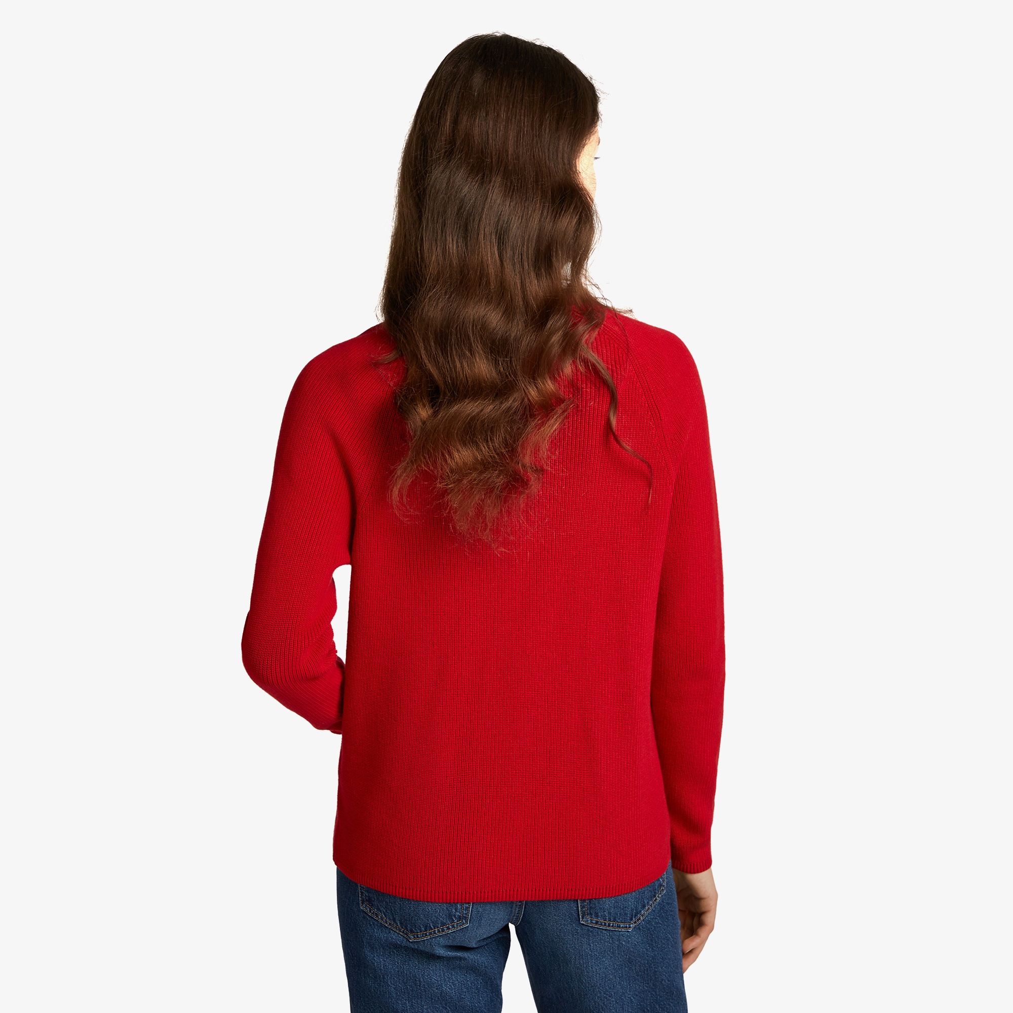 Tommy Hilfiger Co Cardi Stitch V-Nk Kadın Kırmızı Kazak