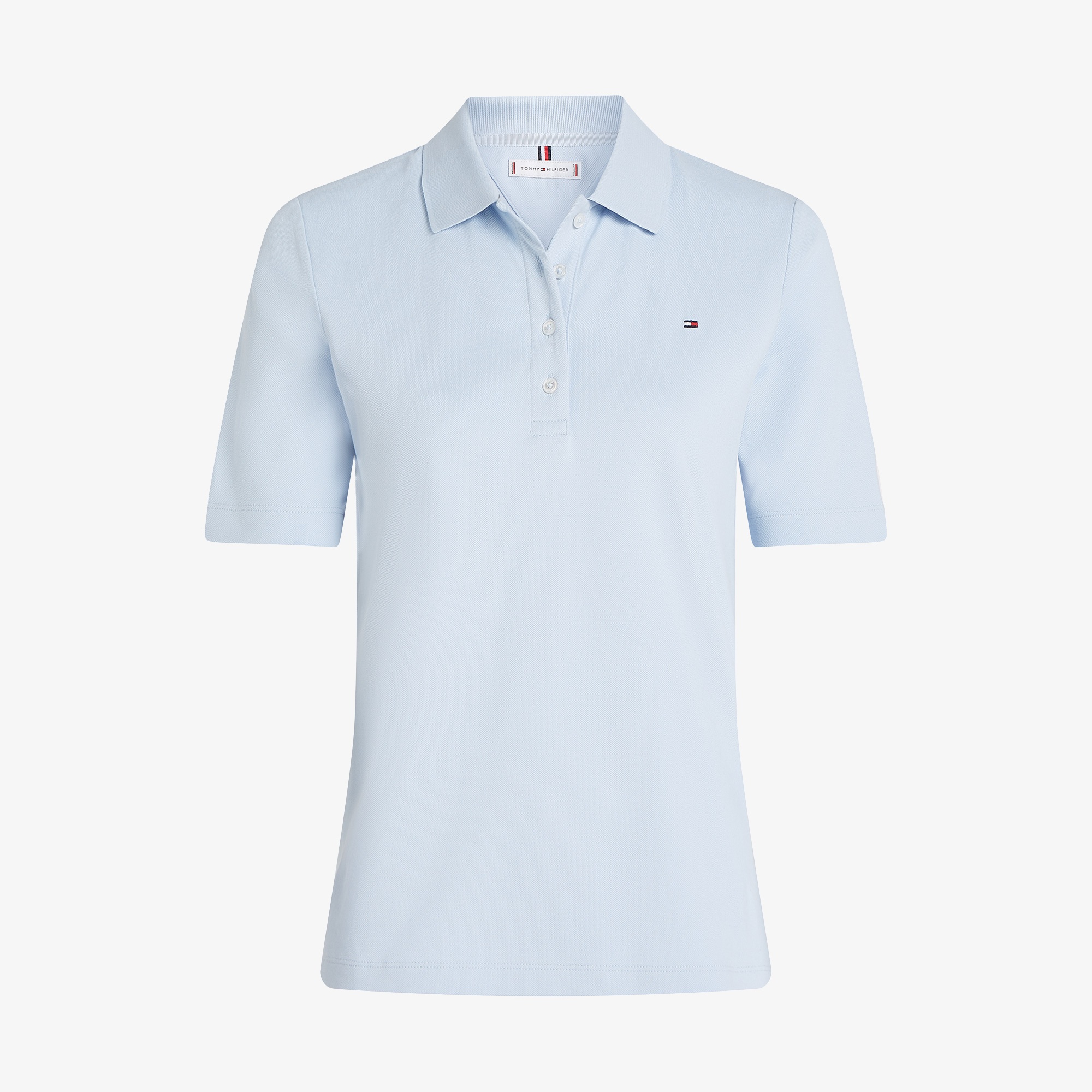 Tommy Hilfiger 1985 Reg Pique Kadın Mavi Polo