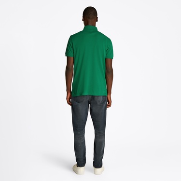  Tommy Hilfiger 1985 Regular Erkek Yeşil Polo Yaka T-Shirt