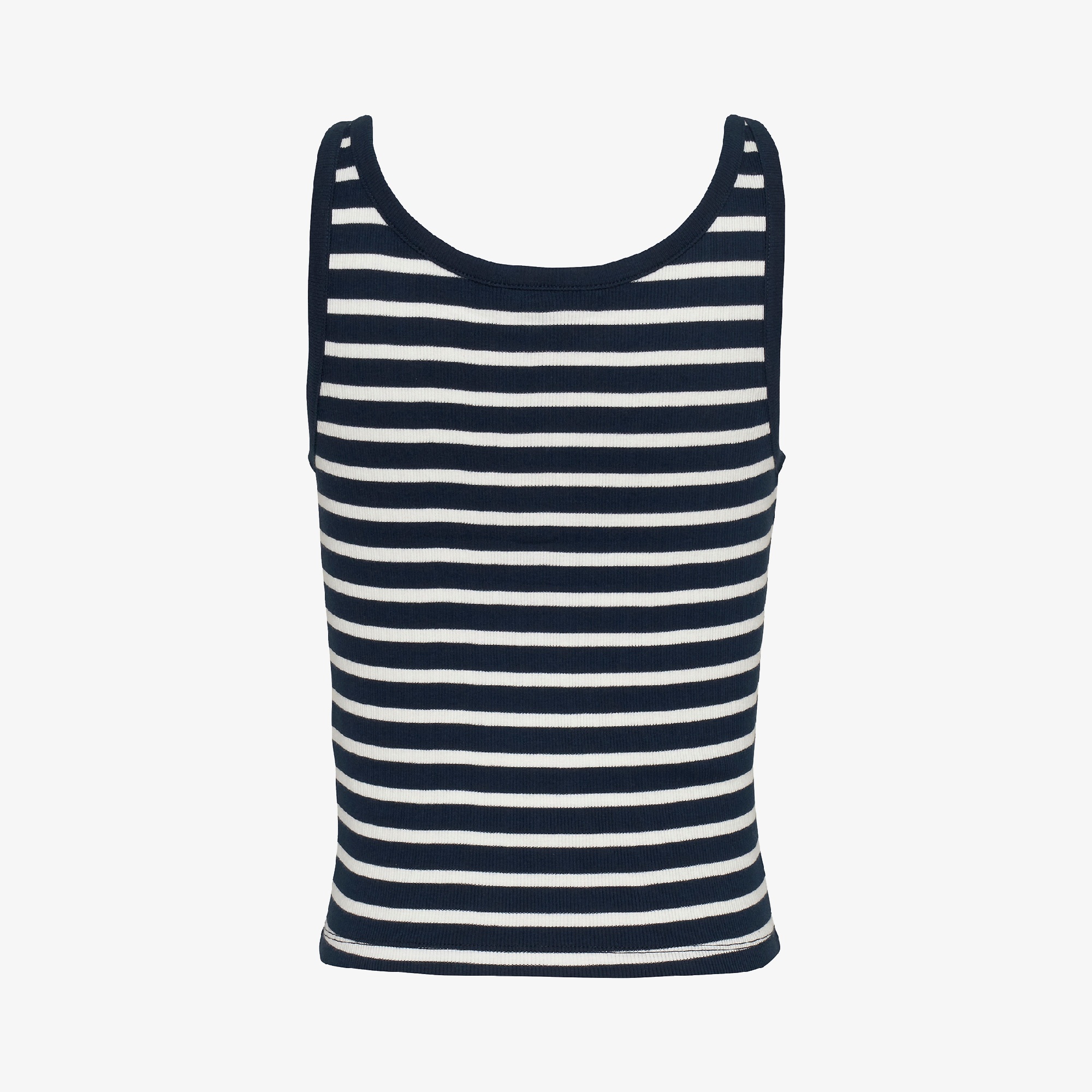 Tommy Jeans Slim Button Tank Kadın Mavi Kolsuz T-Shirt