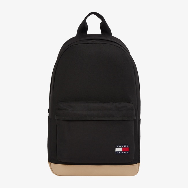  Tommy Hilfiger Ess Daily Dome Erkek Siyah Sırt Çantası