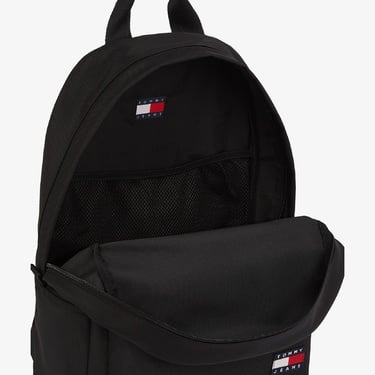  Tommy Hilfiger Ess Daily Dome Erkek Siyah Sırt Çantası