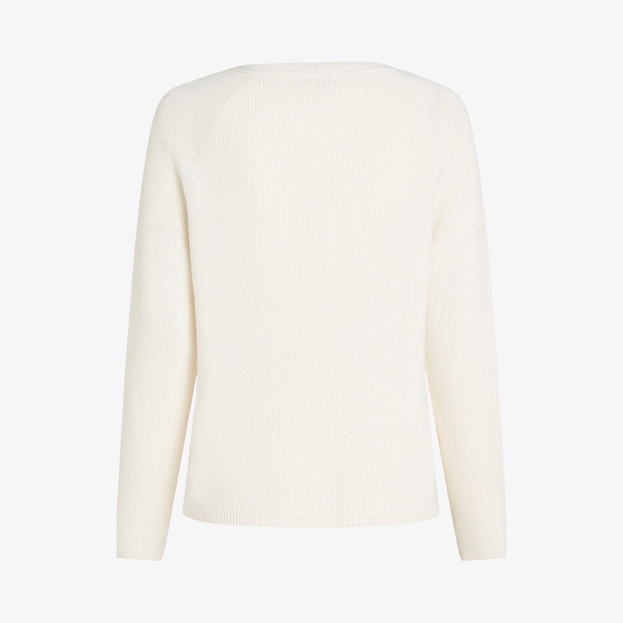 Tommy Hilfiger Co Cardi Stitch V-Nk Kadın Beyaz Kazak