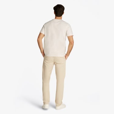  Tommy Hilfiger Color Photo Print Erkek Beyaz T-Shirt