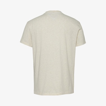  Tommy Jeans Reg Varsity Novelty Ext Erkek Bej T-Shirt